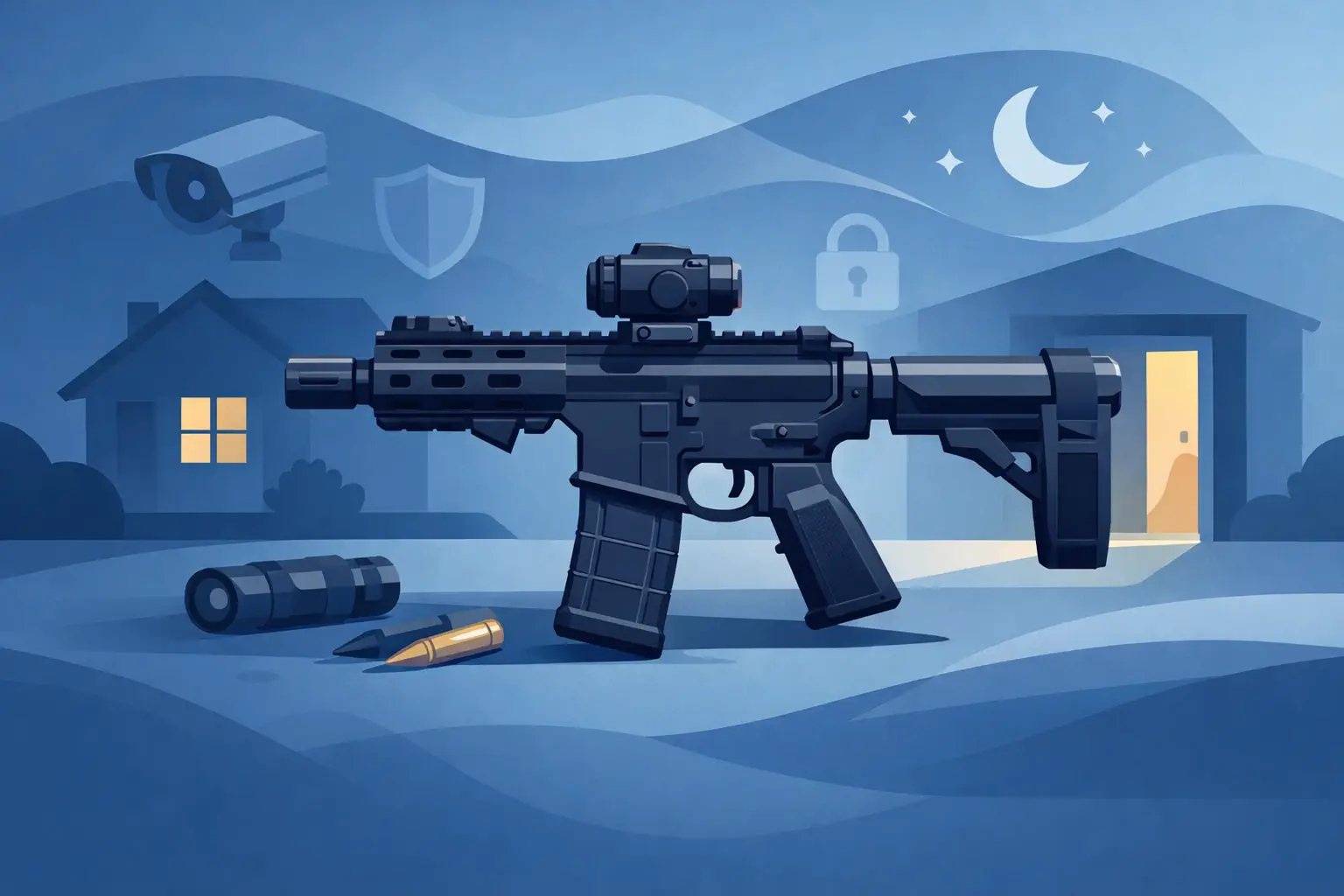 Best AR 15 Pistol for Home Defense