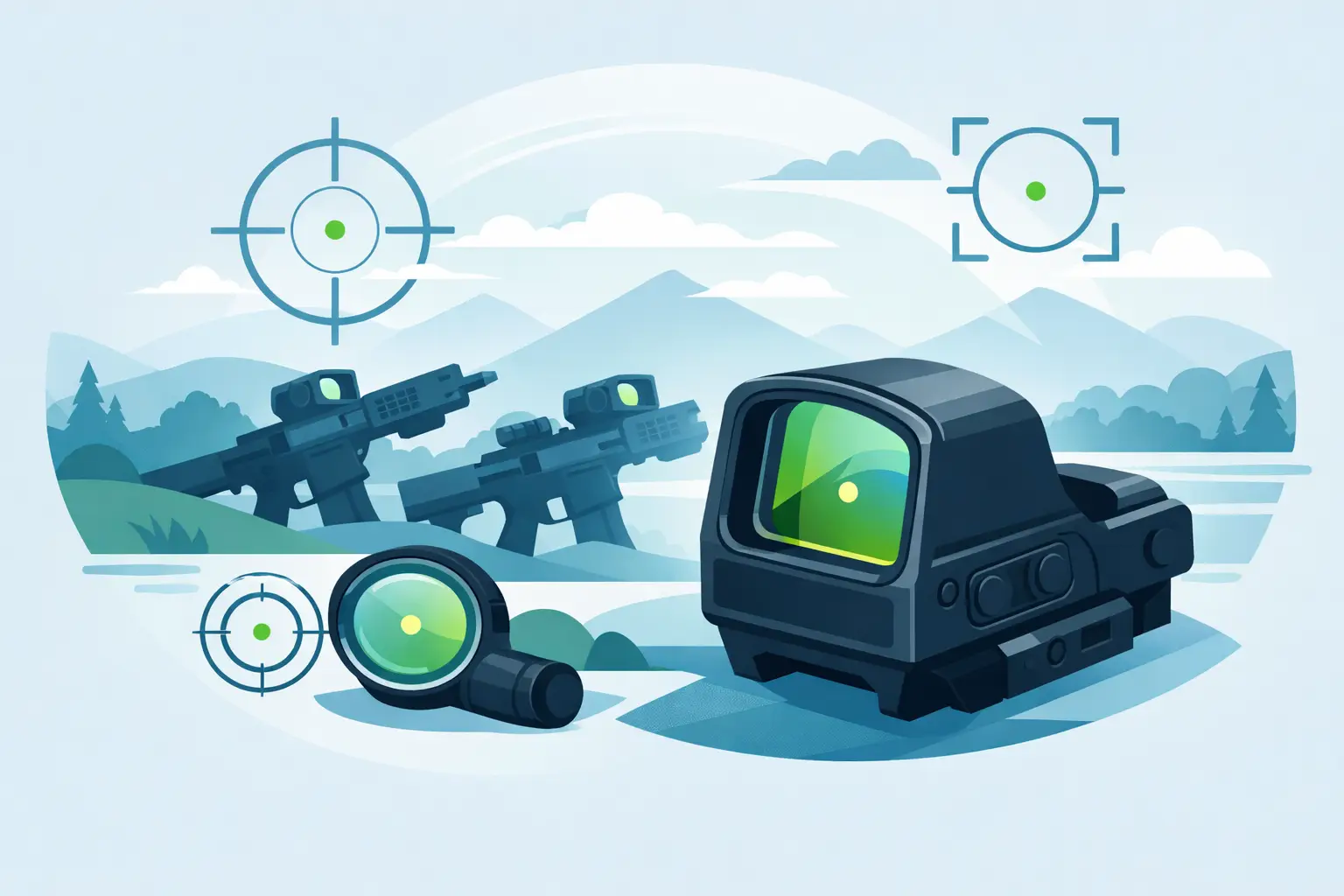 Holosun Open Reflex Green Dot Sight Guide